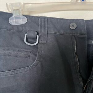 Men's Black 1620 Canvas Work Pants